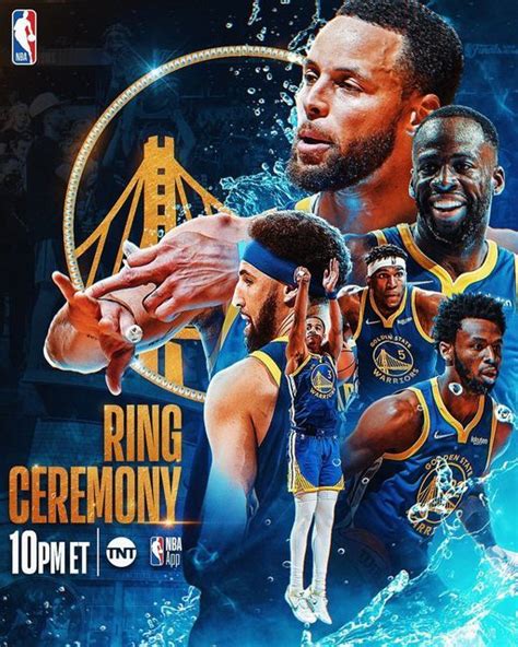 Watch Warriors get championship rings, raise banner in Chase .